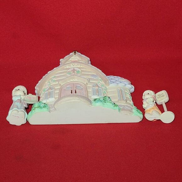 Precious Moments Village Collection Sunday Morning Church Service 1994 - Picture 5 of 15